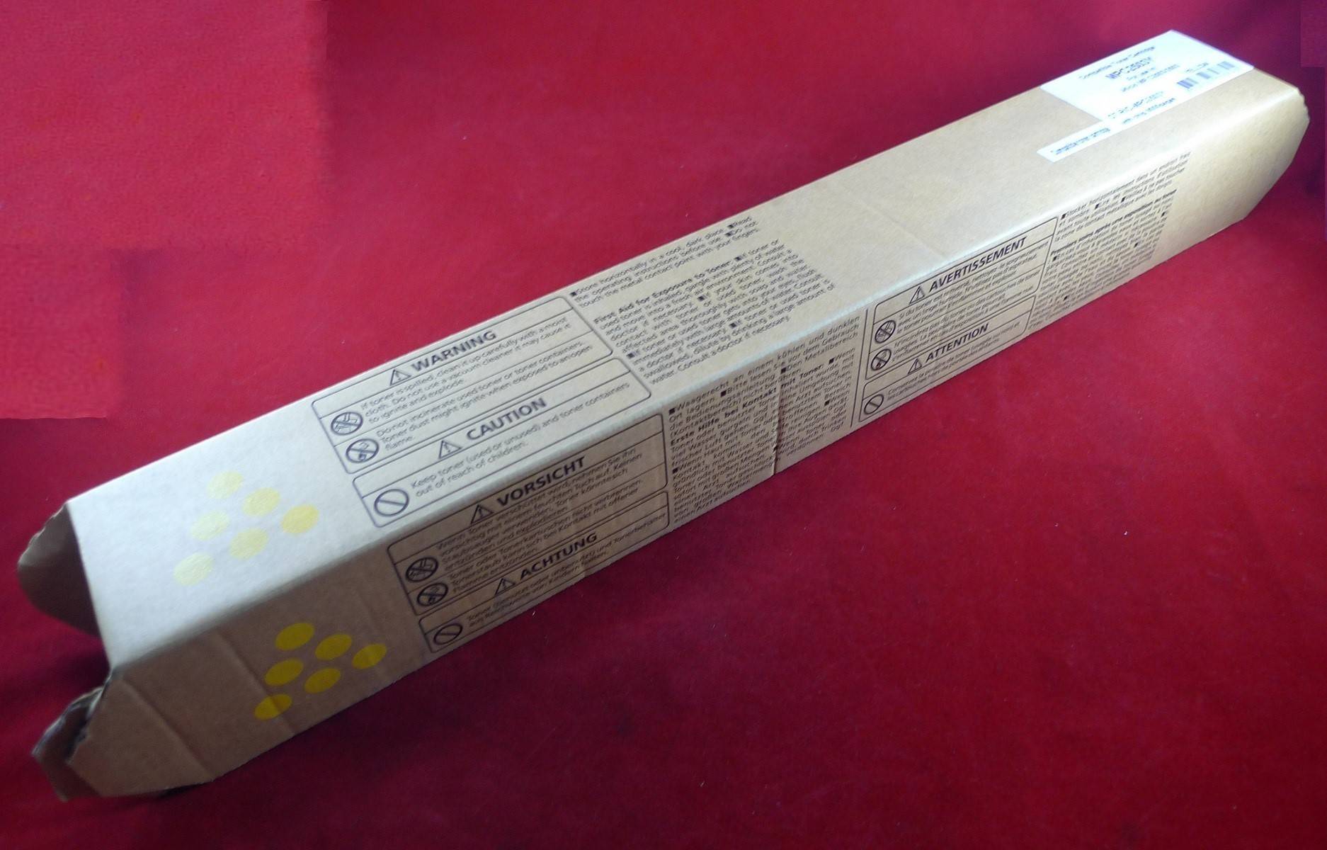Тонер-картридж ELP CT-RIC-MPC2503Y, желтый, 9500 стр.