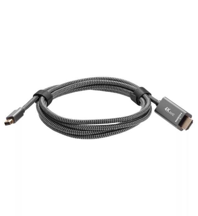 Кабель VCOM TA562M-1.8M_049866, miniDP–HDMI M, 4K@60Гц, 1.8м