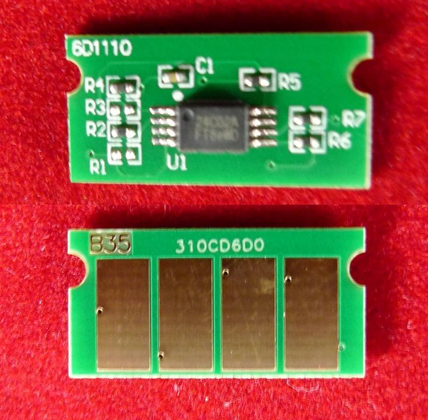 Чип ELP ELP-CH-SPC310HEC-6K для картриджа Ricoh SP C310HE, Cyan, 6K