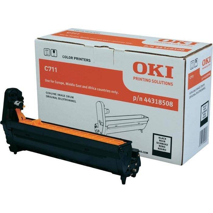 Фотобарабан OKI 44318508, черный, 20000 страниц, для C711