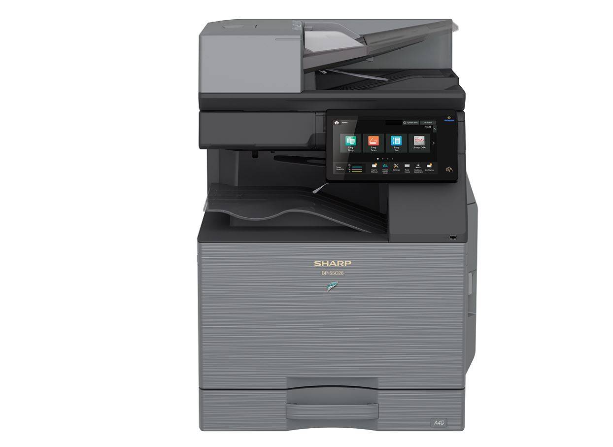 МФУ Sharp BP55C26EU, A3, цветной, 26 стр/мин, лазерный