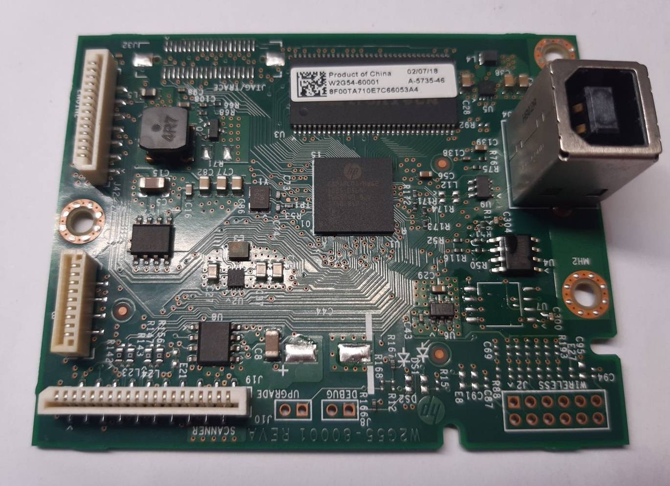 Плата форматера HP W2G54-60001 для LaserJet M28a, восстановленная
