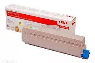 Картридж тонерный Oki 45862814, жёлтый, для MC873/MC883, 10 000 стр. A4