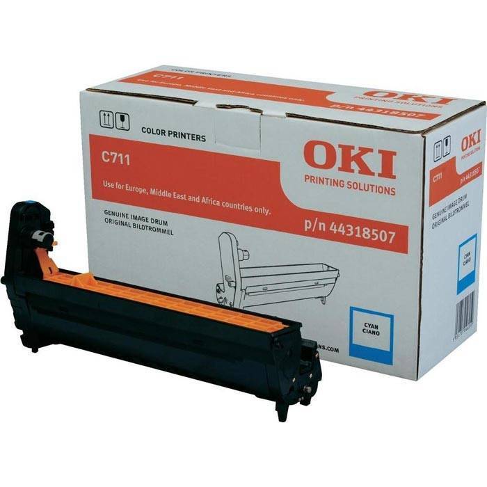 Фотобарабан Oki 44318507, голубой, 20 000 страниц