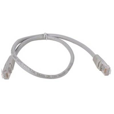 Патчкорд VCOM NA102--0.5M_307278, UTP кат.5е, 0,5м, серый