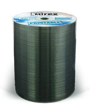 Диск DVD+R Mirex 209751, 4.7GB, 16x, Ink Printable