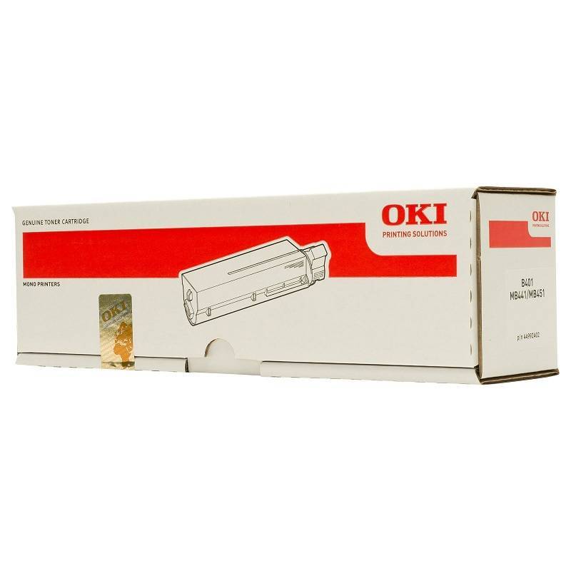 Картридж OKI 44992402, чёрный, 2500 страниц, для B401/MB441/451
