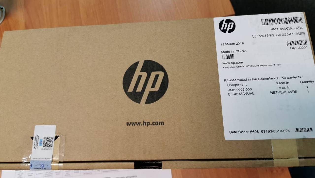 Термофиксатор (печь) HP RM1-6406, для LaserJet P2030/P2035/P2050/P2055, 220–240 В