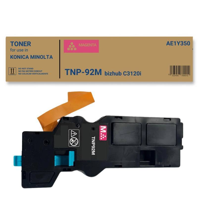 Тонер Konica Minolta AE1Y350, для bizhub C3210i, малиновый, 4K