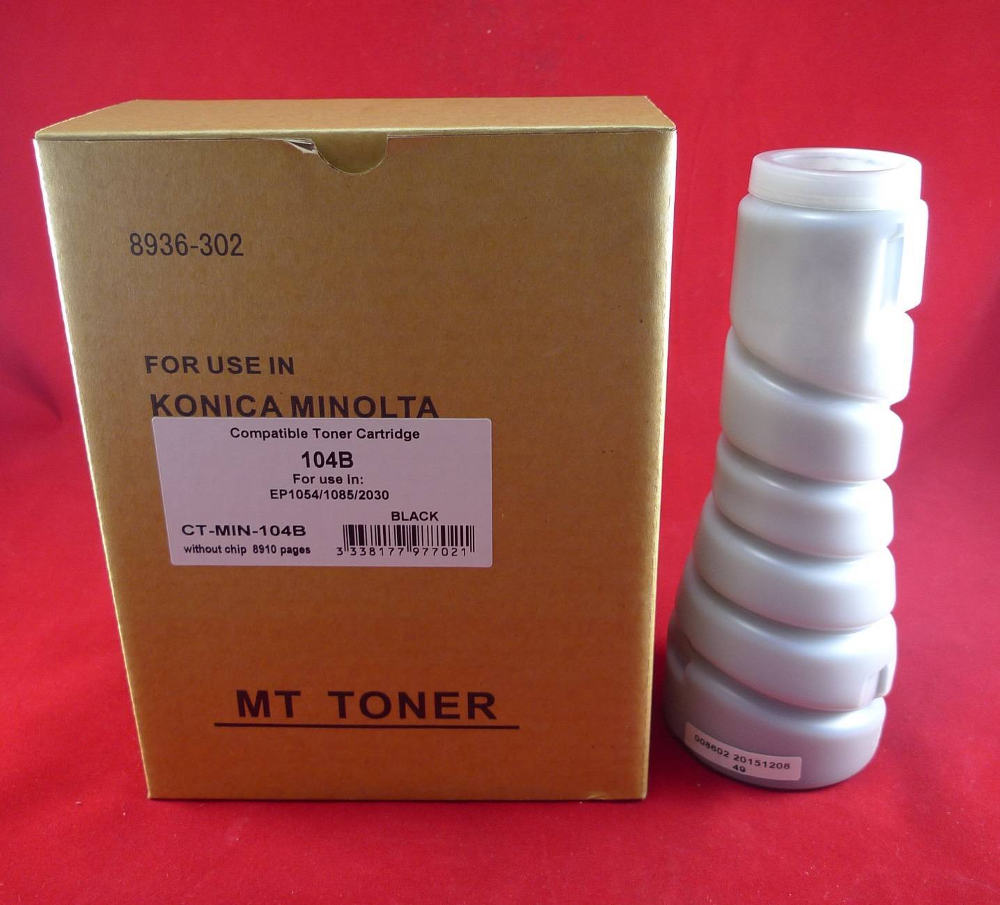 Тонер ELP-картриджи CT-MIN-104B для Konica-Minolta EP1054/1085/2030, туба 270 г