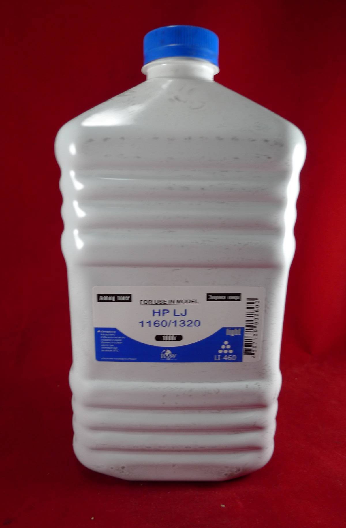 Тонер Black&White LI-460, чёрный, 1 кг, для Q5949A/X, CRG-708