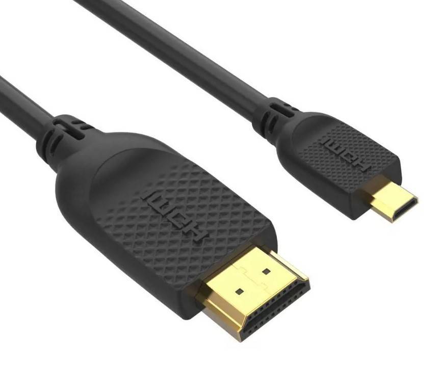 Кабель VCOM CG587-1.8M, HDMI-19M — MicroHDMI-19M, ver 2.0, 1.8 м, медь