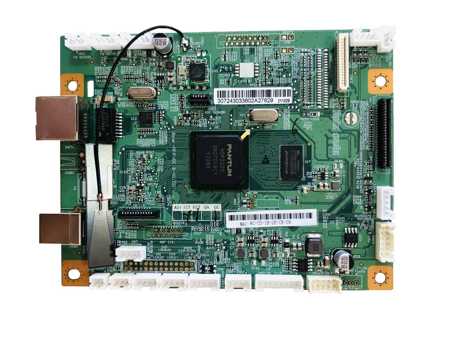 Плата форматера Pantum 302110074101 для M7100DW, с NFC