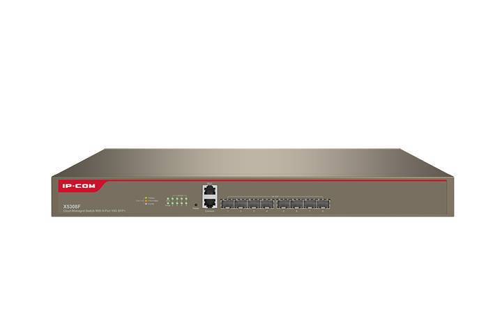 Коммутатор Tenda X5308F, L3, 8×10G SFP+, 2×RJ45, облачное управление