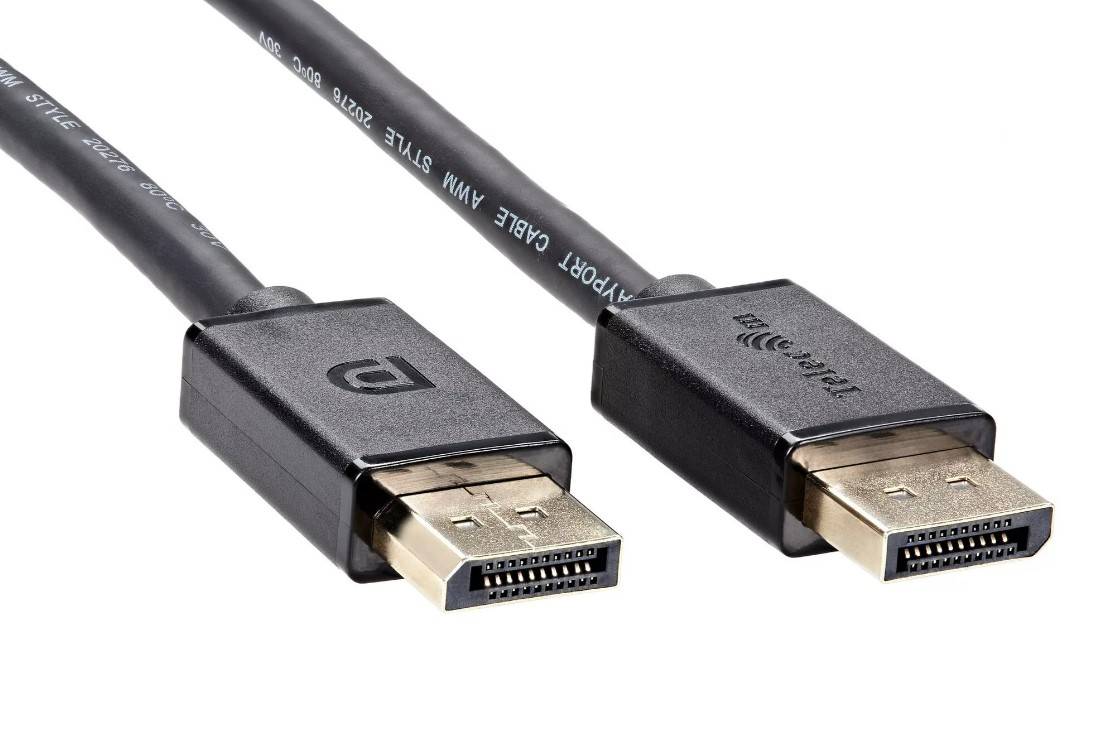Кабель VCOM TCG715-2M, DisplayPort-DisplayPort, 1.2V, 4K@60Hz, 2 м