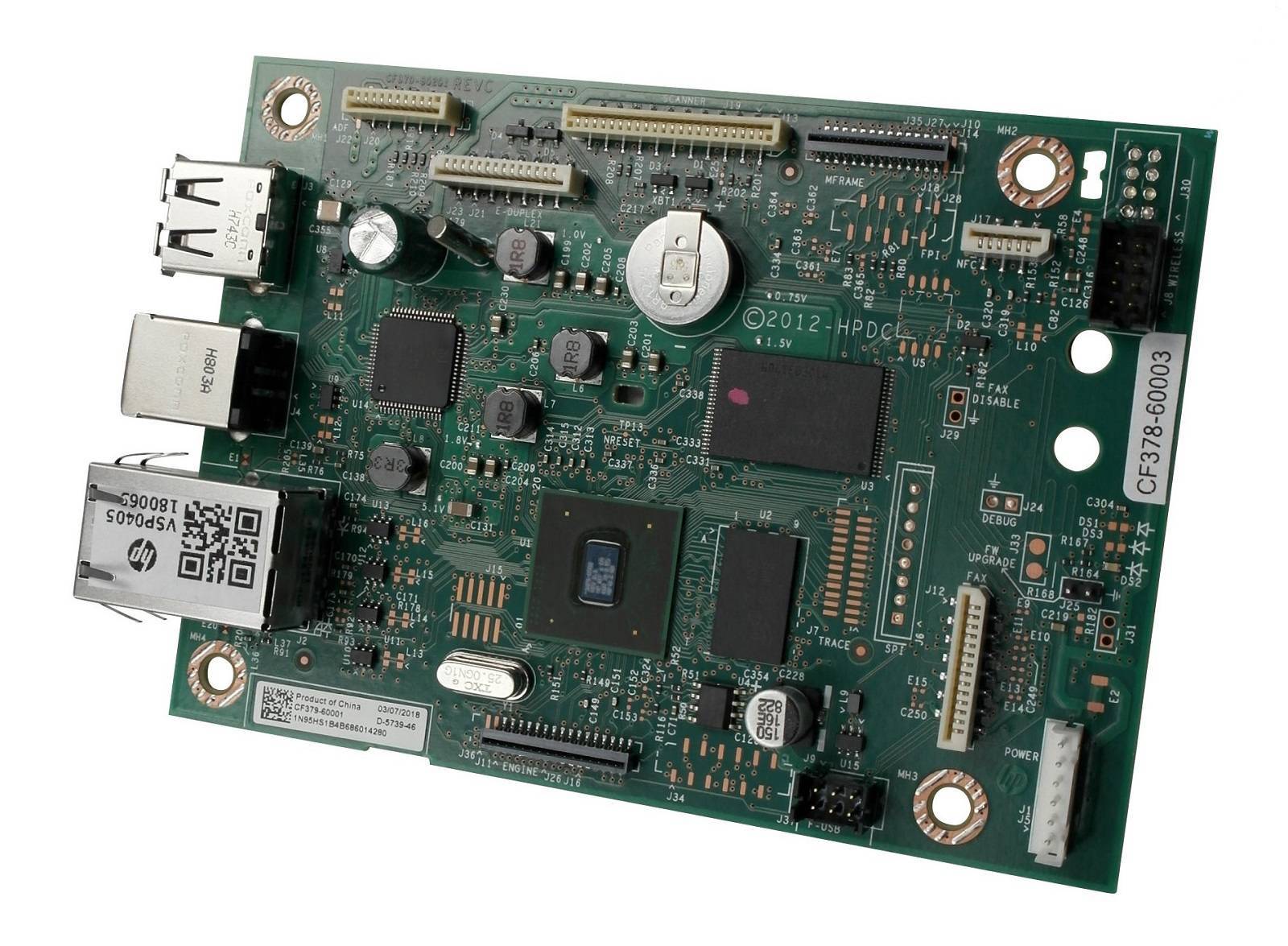Плата форматера HP CF378-60003 для CLJ M477fdn, восстановленная