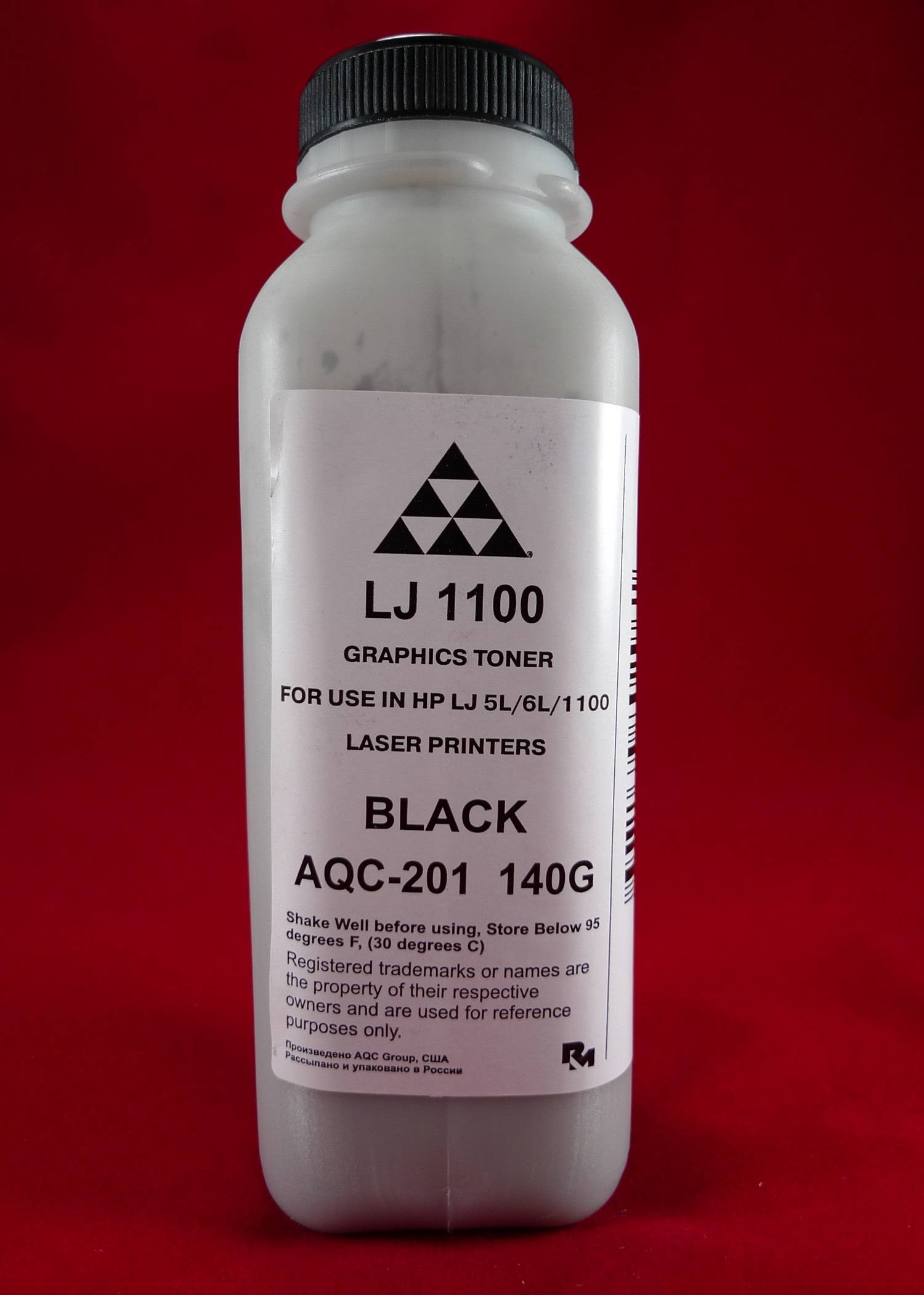 Тонер AQC AQC-201, чёрный, 140 г
