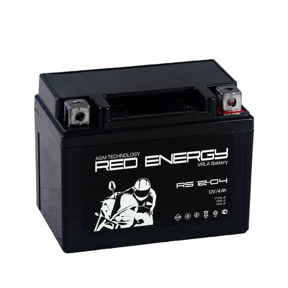 Аккумулятор Red Energy RS 1204, 12В, 4Ач