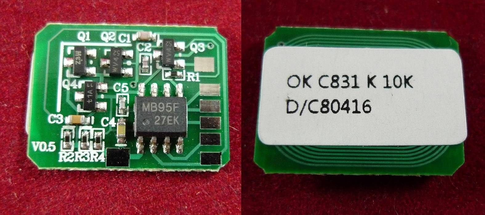 Чип ELP Imaging ELP-CH-C831-K для OKI C831/841, Black, 10K