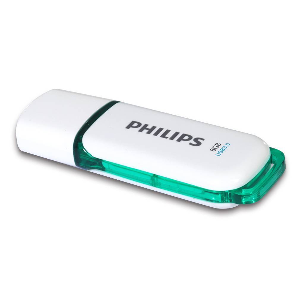 USB-флеш-накопитель Philips Snow FM08FD75B/97, 8 ГБ, USB 3.2 Gen 1, тип-A