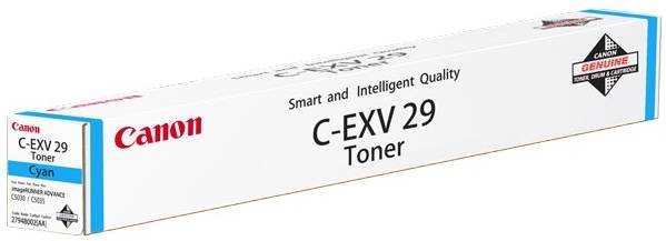 Тонер Canon C-EXV29C, голубой, 27000 стр.