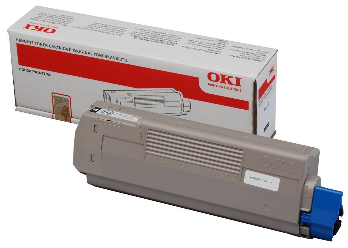 Тонер-картридж OKI 45862837, для MC853/873/883, жёлтый, 7300 страниц A4