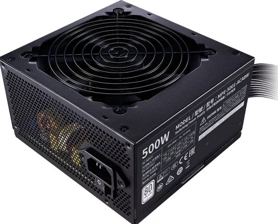 Блок питания Cooler Master MPE-5001-ACABW-EU, 500Вт, ATX