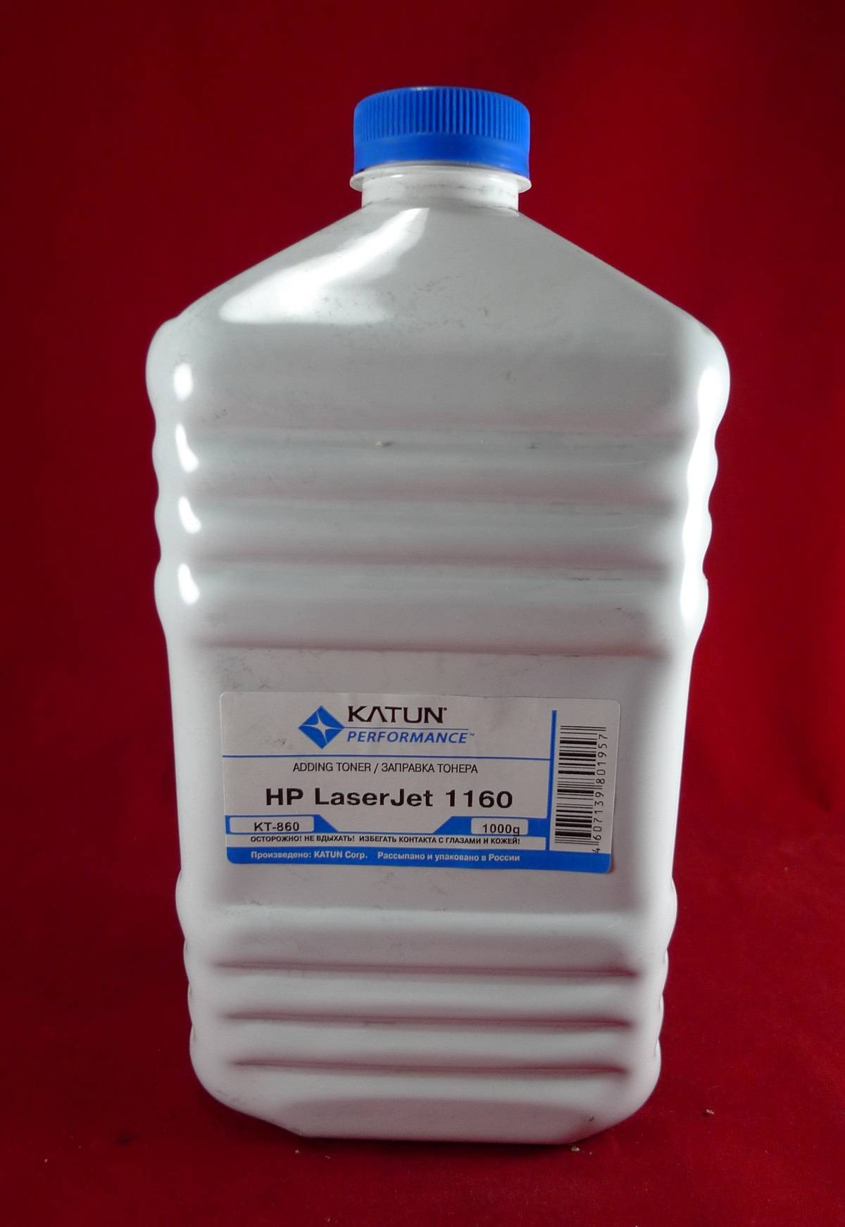 Тонер Katun KT-860, чёрный, 1 кг, для Q5949A/X, CRG-708