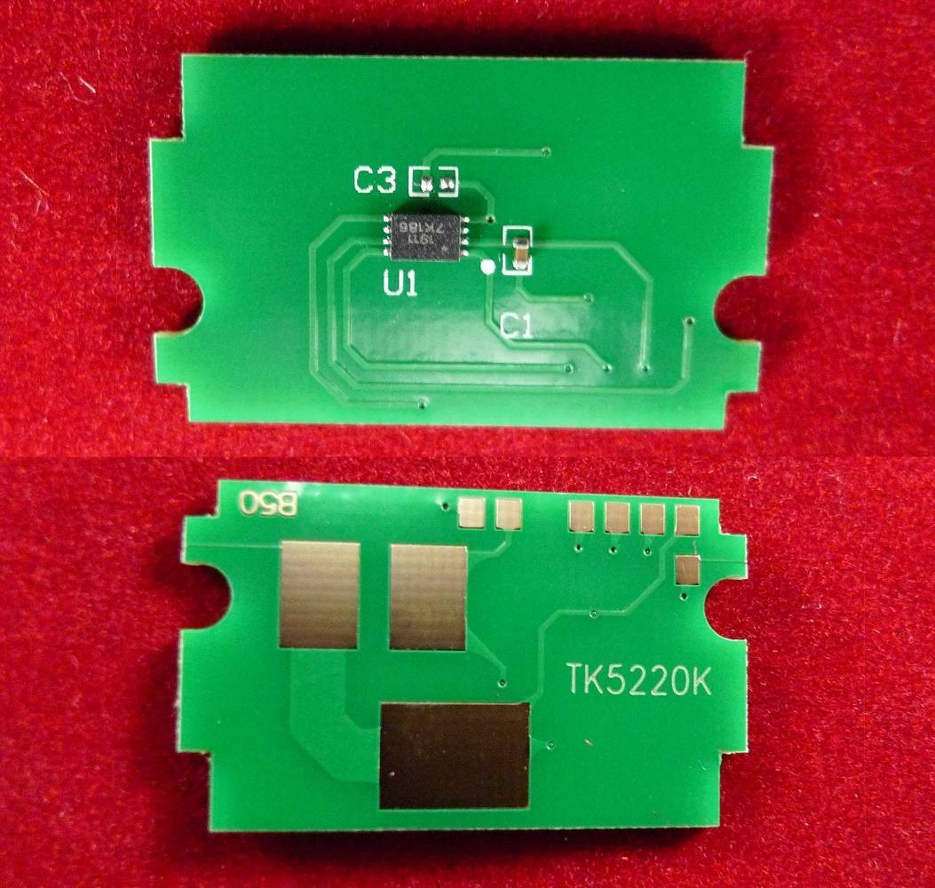 Чип ELP Imaging TK-5220K для Kyocera Ecosys P5021cdn/M5521cdn, черный, 1.2K