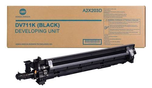 Блок проявки Konica Minolta DV-711K (A2X203D), черный