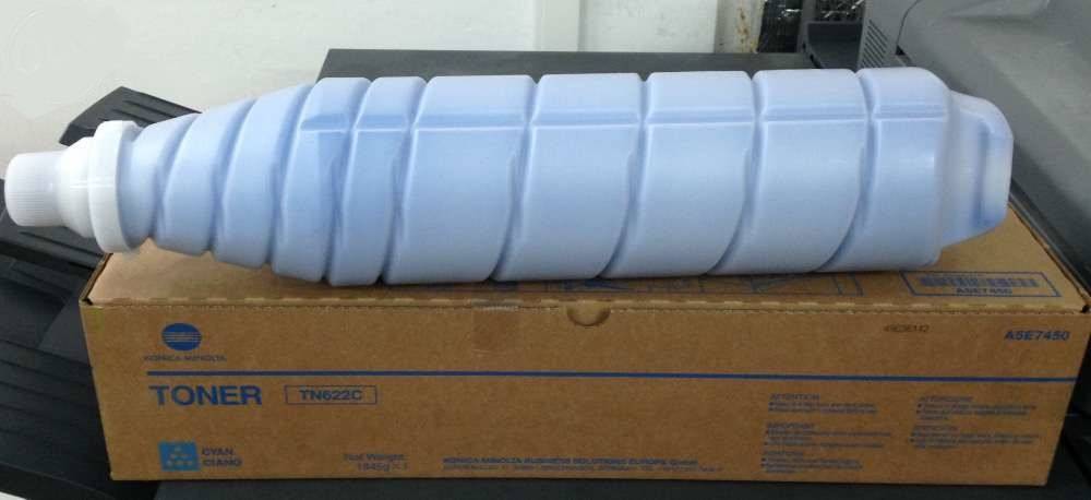 Тонер Konica Minolta A5E7450, синий, TN-622C
