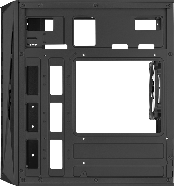 Корпус ПК Formula CS-107 Plus Black, mATX, Mini Tower, без БП