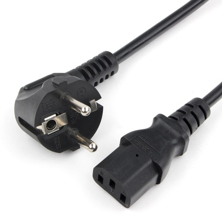 Кабель питания PowerCube RPC-186BLPRO1.8, Schuko→C13, 1.8м