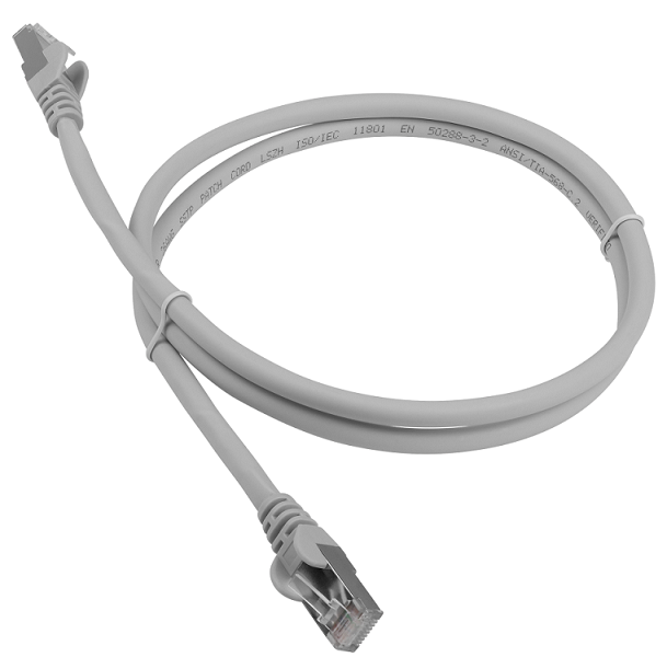 Патч-корд Lanmaster LAN-PC45/S6A-1.5-WH, RJ45, кат.6A, 1.5м, белый