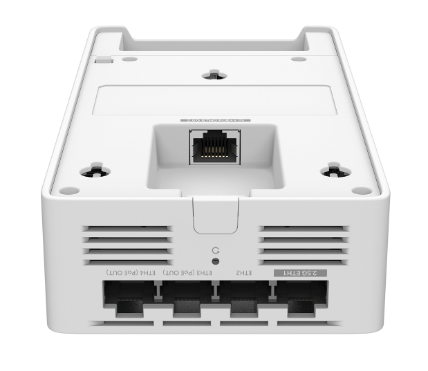 Точка доступа TP-Link EAP775-WALL, Wi-Fi 7 BE9300, 3 диапазона, PoE, 5×RJ-45