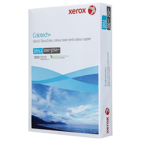 Бумага TECHNOEVOLAB 003R94647, XEROX Colotech Plus Blue, A3, 100г, 500л