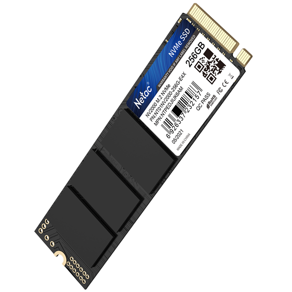 SSD Netac NT01NV2000-256-E4X, 256GB, PCIe 3.0 x4, NVMe M.2