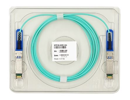 Кабель оптический LR-Link SFP28-AOC-3M, SFP28–SFP28, 25 Гбит/с, 3 м, MMF 850 нм
