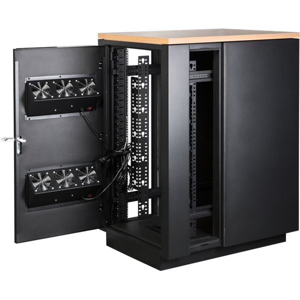Шкаф коммутационный LANMASTER LAN-DC-CBSP-24U-WD, 24U, напольный