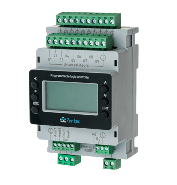 Контроллер Zentec М202, ПЛК на рельс