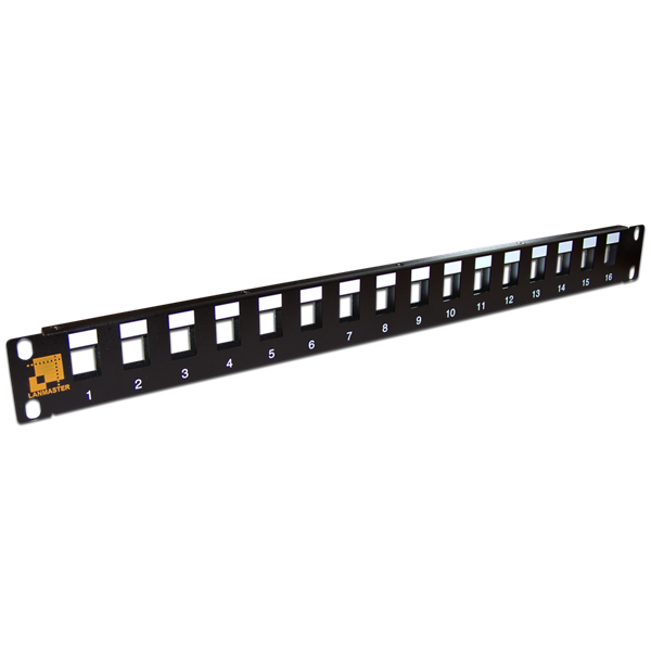 Патч-панель LANMASTER TWT-PP24OK-UTP, наборная, 19", 1U, 24 порта