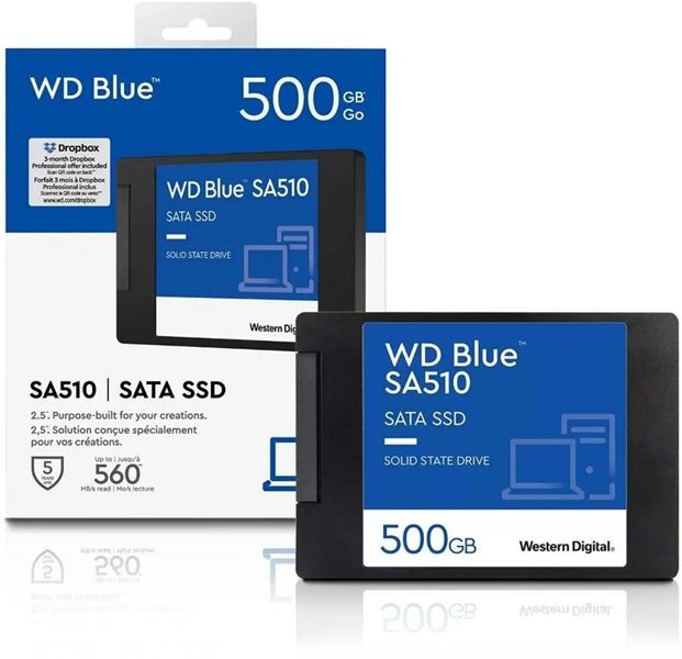 SSD Western Digital WDS500G3B0A, 500GB, SATA3, 2.5"