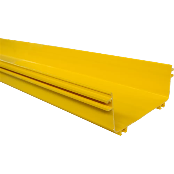 Мини-канал Lanmaster LAN-OT100x240, 100×240 мм, 2 м, жёлтый
