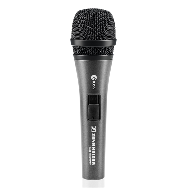 Микрофон Sennheiser e 835-S, динамический вокальный, кардиоида, 40–16000 Гц