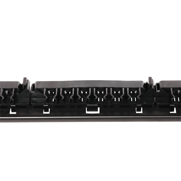Патч-панель LANMASTER LAN-PPN24U5E, 24 порта, Cat.5e, 1U, неэкранированная