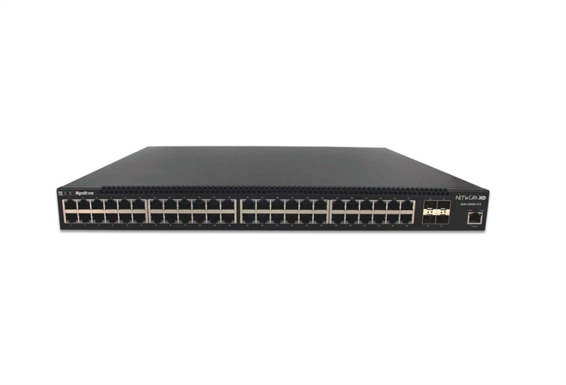 Коммутатор WyreStorm NHD-SW48-410, 48×1GbE PoE, 4×10GbE SFP+, 850W PoE