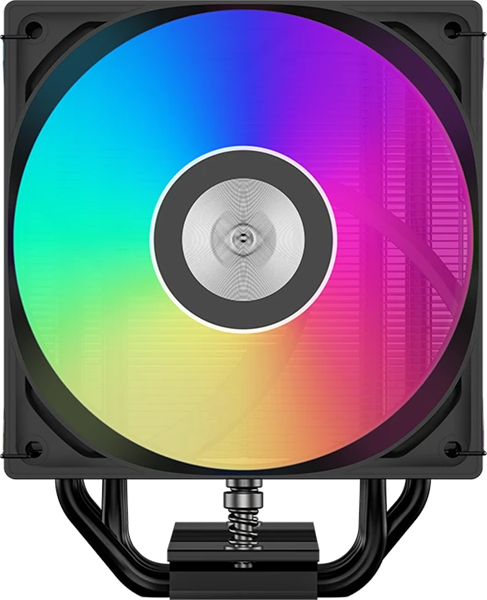 Кулер PCCOOLER RT500 Digital ARGB BK, 120 мм, 5×6 мм, 240 Вт, AM5/AM4/LGA 1851