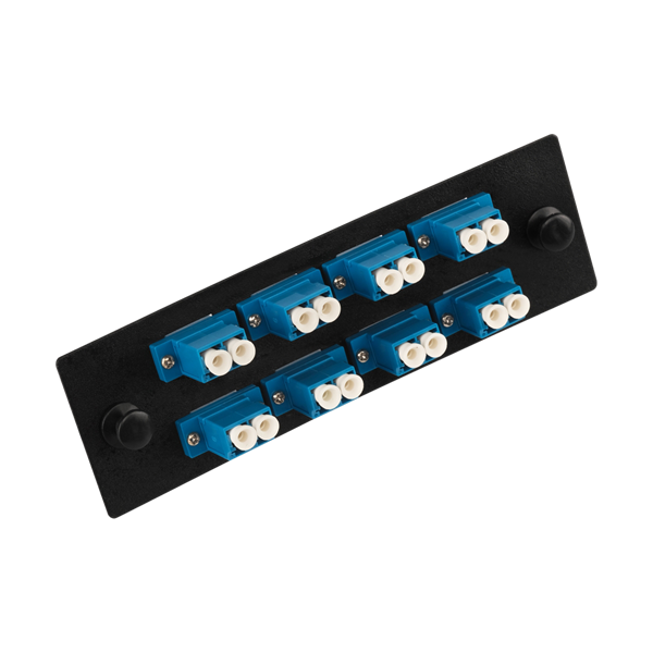 Адаптерная панель LANMASTER LAN-APM-8x2LC/OM2, 8×LC/OM2