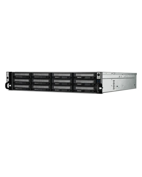 NAS TerraMaster U12-500 Plus, 2U, 12 отсеков, 16ГБ, 2×10GbE