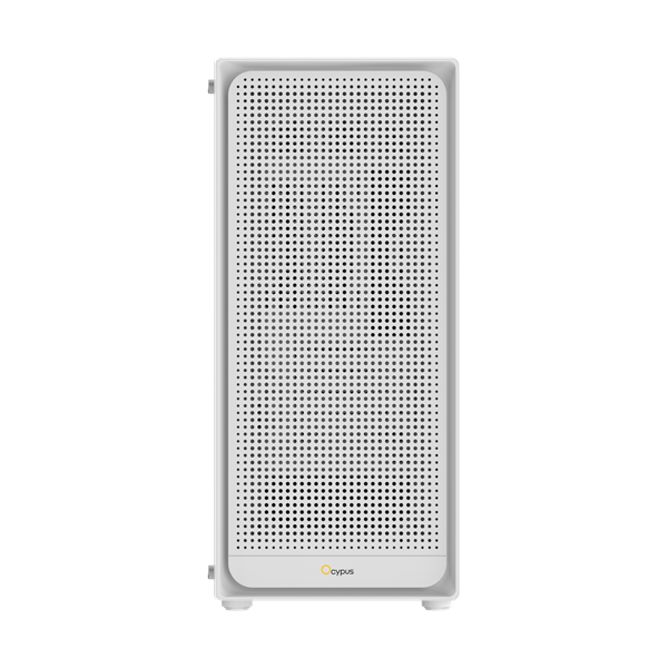 Корпус Ocypus Gamma C50 WH, Micro-ATX, Mini-Tower, белый, без БП, Tempered Glass